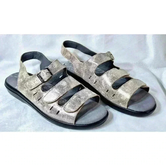 Propet Women's Breeze‎ Walker Sandal Pearl Pewter Size 10.5 - Picture 1 of 9